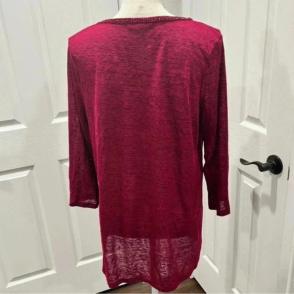 Juicy Couture Keyhole front with a little sparkle 90s vibe sweater - Picture 7 of 9